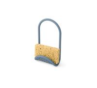 Umbra Sling Portaesponjas para Fregadero de Cocina, se cuelga sobre el Grifo o el Separador, Individual, Azul Pizarra