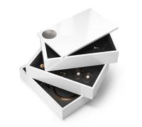 Umbra Spindle Caja Joyero, Blanco