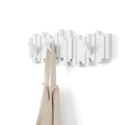Umbra Barra de ganchos Sticks - 5 ganchos Blanco 318211-660