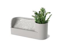Umbra Stream - Fuente de Agua con Almacenamiento Integrado, Color Gris