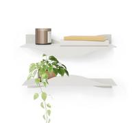 Umbra Surf - Juego de 2 Repisas de Pared, Arena