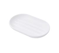 Umbra Touch Plato para Bao - Prctico y Contemporneo Soporte Ovalado para Barra de Jabn para Fregadero de Bao - Cabe Muy Bien en la Bandeja d