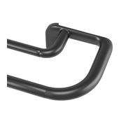 Umbra Twilight Double barra de cortina doble D19 mm, 167-305 cm, negro, acero, diseño envolvente para cortinas opacas o de oscurecimiento de habitación