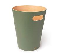 Umbra Woodrow Cesto de basura, con capacidad de 7.5 l, Madera de pícea