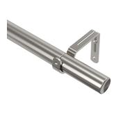 Umbra Zen Barra de Cortina Extensible de 2,5 cm de diámetro, 81-163 cm, Níquel