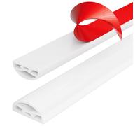 Umbral de ducha presa de agua, barrera de agua, ducha plegable, nueva junta para ducha de silicona autoadhesiva, barrera de ducha adecuada para el acceso en silla de ruedas (2 m), color blanco