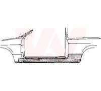 Umbral De Entrada Lateral Derecho Compatible Para VW Polo 86C 80