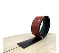 Umbral de placa base de etileno autoadhesivo Tira de transición piso autoadhesiva, multicolor, varios tamaños for alfombras y espacios(Black,7.6cm 3.28Ft)