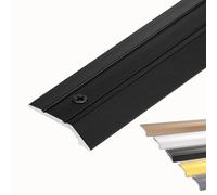 Umbral de puerta, Barra Divisoria De Umbrales De Aluminio Con Tira De Transición De Piso Con Orificios Y Tornillos, Moldura De Alfombra De Metal