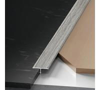 Umbral de puerta de aluminio con perfil en T de 90 cm, 3 piezas de azulejos para un suelo fácil, diseño práctico para conexiones seguras (opción 4, 20 mm)