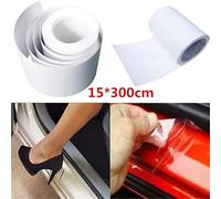 Umbral de puerta de coche para película de protección de vinilo transparente para pintura de borde antiarañazos 300 x 15 cm resistente al frío y al calor