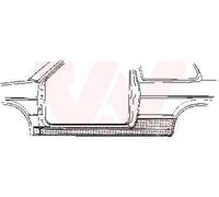 Umbral De Puerta Izquierdo Compatible Para VW Golf II 19E 1G1 Jetta 1G2 165
