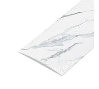 Umbral de puerta, Tira De Transición De Piso Tiras De Unión De 3" De Ancho Con Textura De Veta De Madera/mármol, Barra Embellecedora De Bordes De PVC