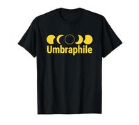 Umbraphile Eclipse Solar Phase Path of Totality Tops & Tees Camiseta