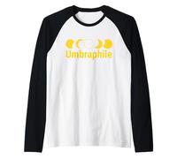Umbraphile Eclipse Solar Phase Path of Totality Tops & Tees Camiseta Manga Raglan