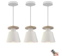 Umbratica Luz inalámbrica con Pilas con Control Remoto Bombilla Recargable Ideal para Isla de Cocina Lámpara pequeña para Comedor Sala de Estar Lámpara Colgante sin cableado para Pasillo Bar Cama