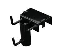 Umbrella Chair Clamp - Solid Metal Hardware, Stable Parasol Holder Adjusting Screws, Heavy Duty Railing Fixed Clip Brackets, Rustproof Weather Resistant Mount Base - For Balcony Beach Yard Fishing