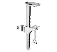 Umbrella Clamp Mount - Balcony Rail Holder, Adjustable Patio Support, Steel Fixing, Compact Side Mount Bracket | Reliable Shade Stability, Practical Installation Choice For Deck Dock Bleachers Boats