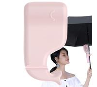 Umbrella Fan Holder Clip - Silicone 5.3x3.7x2.8cm | Non Slip Parasol Fan Mounting Clip, Portable Umbrella Cooler Fix Holder, Outdoor Fans Handle Grip Accessory | Cooling Use