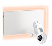 UMBRELLA® H500 Calefacción por infrarrojos 500 W - Panel 45×90 cm, Carbon Crystal, sin marco, pared/techo, IP20, TÜV/GS, protección contra sobrecalentamiento, incl. termostato inalámbrico TH20