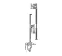 Umbrella Holder - Adjustable Bicycle Handlebar Clamp | Stroller Sunshade Br | 48cm Telescopic Umbrella Holder Clamp with Stainless Steel and Aluminum Alloy Construction, Fits 2.2cm Tube Diameter for Bicy
