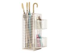 Umbrella Holder, Metal Stand Space Saving Bucket, Indoor Basket Rack