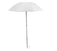Umbrella - Paraguas para exteriores (95 cm, estilo , estilo Hydrangea Canopy, acero Iron Frame | Garden Patio Flower Umbrella | Sun Protection, Rain Cover, Plant Care, Balcony Décor, beige, Se