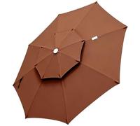 Umbrella Replacement Canopy, Outdoor Fabric, Durable Awning Cover, Reliable Shade Cloth, Strong Patio Supply, Creative Waterproof Accessory for Garden Backyard Beach Deck Terrace Porch Balcony