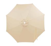 Umbrella Replacement Canopy, Parasol Cover Cloth, Waterproof Fabric with Uv Protection Feature, Outdoor Shade with Sturdy Detail, Garden Accessory 100x100inch, Patio Supply for Yard Beach Deck Market
