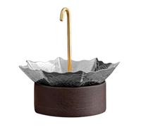 Umbrella Tea Strainer | 3.94x3.94x4.02 Inches Rotating Umbrella Stainless Steel,Tea Leaf Infuser | For Coffee Brewing Home Kitchen Living Room Table Gathering