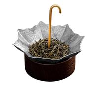 Umbrella Tea Strainer - Stainless Steel Infuser, Rotating Umbrella Shape TeaLeafInfuser for Loose Leaf Tea & Coffee Brewing, Durable Stainless Steel Design for Home Kitchen, Dining Table & Gathering