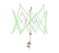Umbrella Yarn Swift - Adjustable Wool Winder & Knitting Machine For Crochet | Portable With Spring-Loaded Buttons, Expands To 60cm | ABS+Metal Construction, 390g