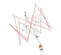 Umbrella Yarn Swift - Adjustable Wool Winder & Knitting Machine For Crochet | Portable With Spring-Loaded Buttons, Expands To 60cm | ABS+Metal Construction, 390g