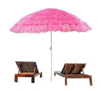 Umbrellas for Outside Pool, Hawaii Straw Parasols, Folding Thatched Patio Umbrella, Outdoor Waterproof Sunshade, Suitable for Garden and Garden Umbrella Functions