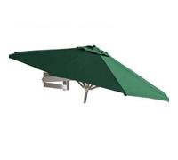 Umbrellas Wall Mount Patio Parasol, Tilting & Foldable Garden Sunshade Umbrella, 7ft / 220cm Outdoor, Aluminium Ribs