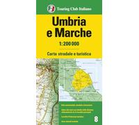 Umbria e Marche 1:200.000: 8 (Carte regionali 1:200.000)