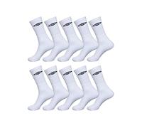 Calcetines Hombre Deporte Tejido Acolchado - Paquete de 10 - Calcetines Altos Hombre, Tennis, Transpirables