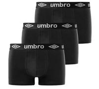 Umbro Calzoncillo Ropa Interior Hombre Algodón Liso (Paquete de 3)