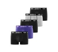 UMBRO Boxer Umb/1/Bcx5/Class, Bóxer Negro 1, S, Hombre (pack de 5)