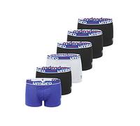UMBRO Calzoncillos Hombre Boxer 100% Algodón, Ropa Interior Hombre, Malla Ventilada, Natural (Lote de 6)