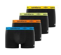 Umbro Calzoncillo Ropa Interior Hombre Algodón Liso (Paquete de 4)