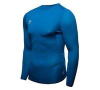Umbro Core LS Crew Baselayer Camiseta Térmica, Niños, Azul, 12/152
