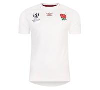 Umbro England RWC2023 - Camiseta de Rugby para Hombre, Color Blanco, Talla S
