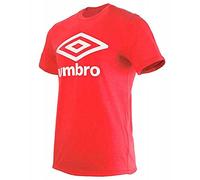 Umbro Fw Logo Cotton tee Camiseta, Rojo (Goji Berry GSG), Large (Tamaño del Fabricante:L) para Hombre
