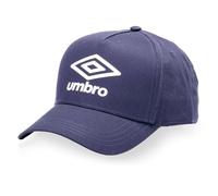 Umbro Gorra de béisbol para Hombre, Blau Marino/Blanco, Talla única