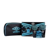 Umbro Ice Toiletry Bag, Edt 75 ml, Champú & Cond 150 ml And Shower Gel 150 ml