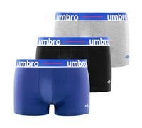 UMBRO Juego de 3 bóxers Line Class