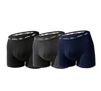 Umbro Juego de 3 calzoncillos tipo bóxer para hombre, de algodón elástico, art. 701, De colores, S