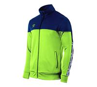 Umbro Nyassa Training Jacket Chaqueta De Entrenamiento, Niños, Verde y Azul Marino, 10/146
