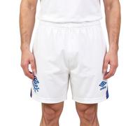 Umbro - Pantalón corto Glasgow Rangers Primera Equipación 2025-2026, Unisex, White-Lapsis Blue, M
